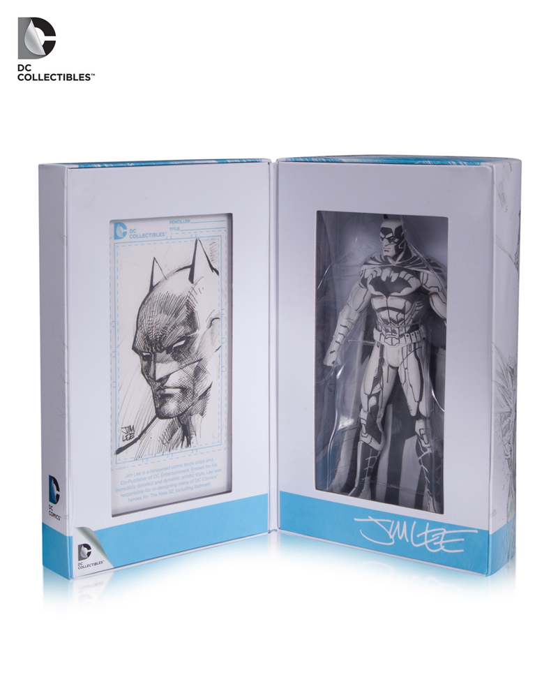 Illustration for article titled This Gorgeous Batman Figure Looks Like A 3-D Sketch